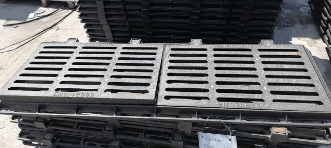 银海球墨铸铁连体双篦展示