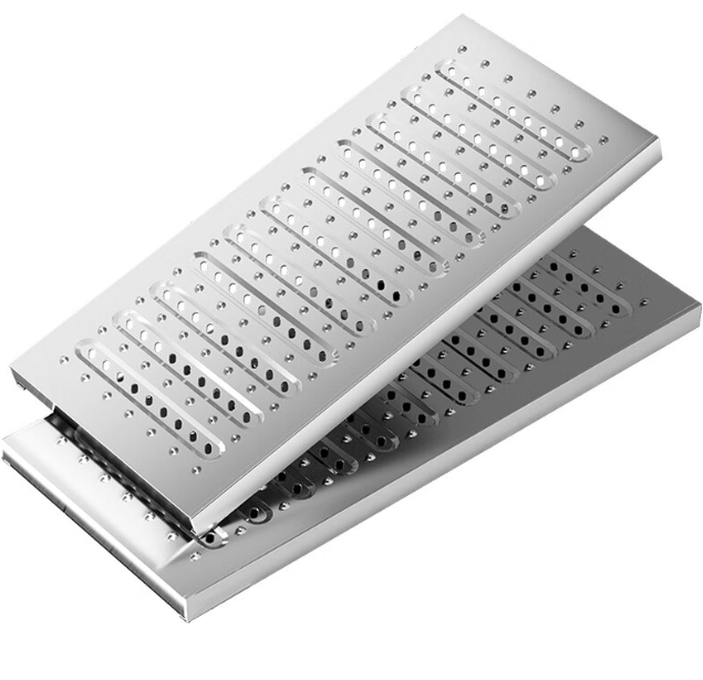 银海不锈钢沟盖板展示